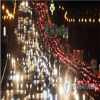 추석,연휴,사고,앞차,거리,운전