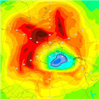 오존,오존층,남극,파괴,구멍