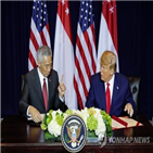 싱가포르,미국,총리,기지