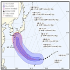 태풍,우리나라,영향,해상,하기비스,초속,오후