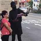 홍콩,시위,주윤발,마스크,현장,시민