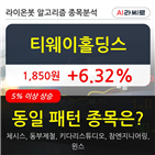 티웨이홀딩스,상승세,기사