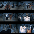 여자,아이,공개,영상