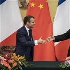 중국,대통령,마크롱,프랑스,주석,협력,의전,국가,트럼프