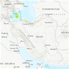 이란,규모,지진,사망