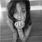 이효리,흑백사진
