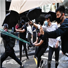 홍콩,시위,외교부,연합뉴스