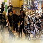 홍콩,중국,영향,시위,증시