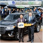 트래버스,한국,대형,쉐보레