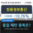 쌍용정보통신,시각