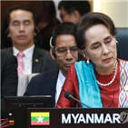 미얀마,수치,고문,재판