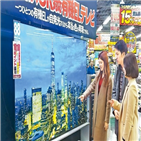 일본,올레드,LG전자,레드