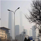오염,베이징,중국,스모그,10일,지역,심각