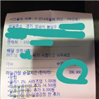 닭강정,주문,33만