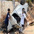 태국,음주운전,첫날,연휴,교통사고