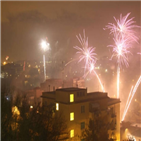 폭죽,도시,단속