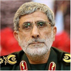 혁명수비대,이란,솔레,임명,사령관