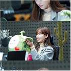 강한나,방송,청취자,라디오,응원