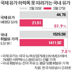 유가,국내,국제,가격,석유제품,하락,원유,기름값,지난달