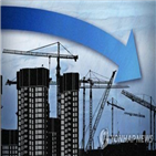 하락,대비,영향,전월,공사