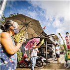 필리핀,코로나19,사망자,봉쇄령,확진자가