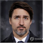 캐나다,코로나19,총리,주일