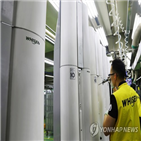 중단,LG전자,창원공장,생산