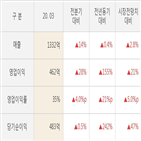 펄어비스,영업이익,실적,대비