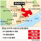 시공사,조합원,선정,재개발,조합,한남3구역,입찰제안서,사업