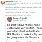 이란,트럼프,트위터,화이트,미국,마이클