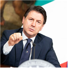 총리,베르,봉쇄,롬바르디아,이탈리아