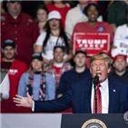 트럼프,토론,캠프,대통령,유세,코로나19,털사,참석