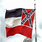 깃발,남부연합기,문양,미시시피,미국