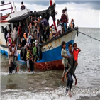 난민,구조,말레이시아,항해,브로커