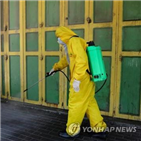 요르단강,서안,확진자가,팔레스타인,코로나19