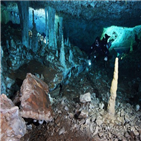 수중동굴,멕시코,발견,자석,동굴,채굴