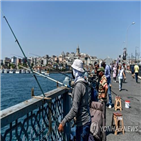 터키,코로나19,1천,보건부