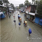 피해,폭우,지역,침수,방글라데시,국토