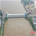 수위,안후이성,오전,홍수,당국,양쯔강