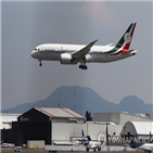 전용기,멕시코,대통령,주인,격납고