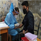 인도,확진,기록