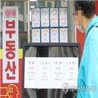 부동산,감소,거래,부동산업