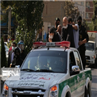 경찰,이란,행진,거리