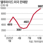 미국,텔루라이드,판매량,기아차,판매,지난달