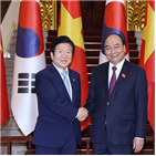 베트남,한국,총리