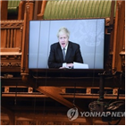 총리,존슨,격리,자가