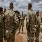 대행,소말리아,밀러,국방장관