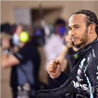 해밀턴,판정,양성,코로나19