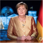 총리,메르켈,코로나19,독일,신년사,계속