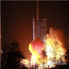 중국,발사,우주